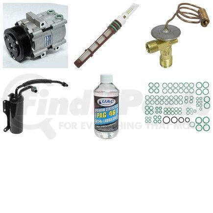 KT1556 by UNIVERSAL AIR CONDITIONER (UAC) - A/C Compressor Kit -- Compressor Replacement Kit