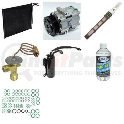 KT1556A by UNIVERSAL AIR CONDITIONER (UAC) - A/C Compressor Kit -- Compressor-Condenser Replacement Kit