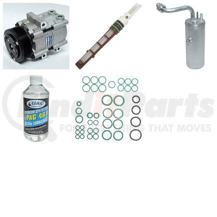 KT1557 by UNIVERSAL AIR CONDITIONER (UAC) - A/C Compressor Kit -- Compressor Replacement Kit