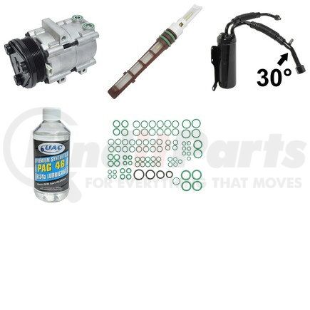 KT1550 by UNIVERSAL AIR CONDITIONER (UAC) - A/C Compressor Kit -- Compressor Replacement Kit