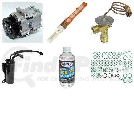 KT1563 by UNIVERSAL AIR CONDITIONER (UAC) - A/C Compressor Kit -- Compressor Replacement Kit