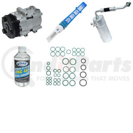 KT1582 by UNIVERSAL AIR CONDITIONER (UAC) - A/C Compressor Kit -- Compressor Replacement Kit