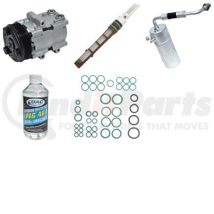 KT1584 by UNIVERSAL AIR CONDITIONER (UAC) - A/C Compressor Kit -- Compressor Replacement Kit