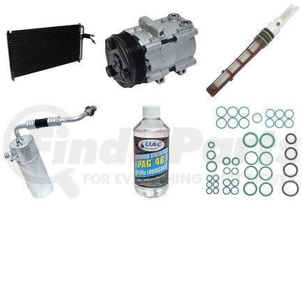 KT1584A by UNIVERSAL AIR CONDITIONER (UAC) - A/C Compressor Kit -- Compressor-Condenser Replacement Kit