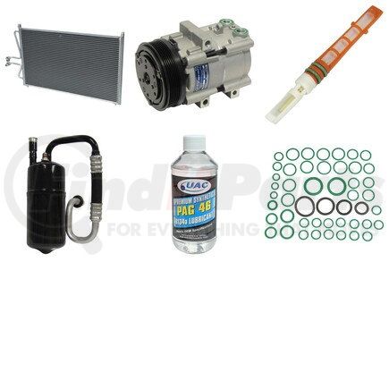 KT1610A by UNIVERSAL AIR CONDITIONER (UAC) - A/C Compressor Kit -- Compressor-Condenser Replacement Kit