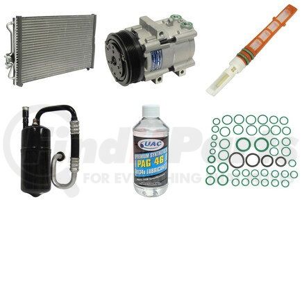 KT1610B by UNIVERSAL AIR CONDITIONER (UAC) - A/C Compressor Kit -- Compressor-Condenser Replacement Kit