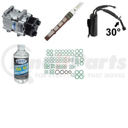 KT1628 by UNIVERSAL AIR CONDITIONER (UAC) - A/C Compressor Kit -- Compressor Replacement Kit