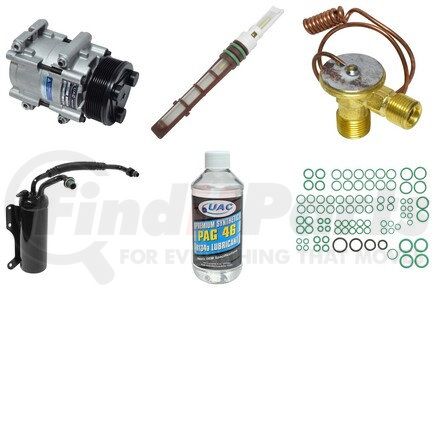 KT1629 by UNIVERSAL AIR CONDITIONER (UAC) - A/C Compressor Kit -- Compressor Replacement Kit