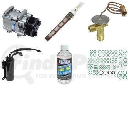 KT1631 by UNIVERSAL AIR CONDITIONER (UAC) - A/C Compressor Kit -- Compressor Replacement Kit