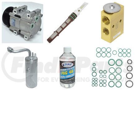 KT1664 by UNIVERSAL AIR CONDITIONER (UAC) - A/C Compressor Kit -- Compressor Replacement Kit