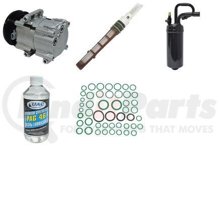 KT1667 by UNIVERSAL AIR CONDITIONER (UAC) - A/C Compressor Kit -- Compressor Replacement Kit