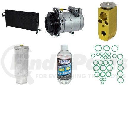 KT1686A by UNIVERSAL AIR CONDITIONER (UAC) - A/C Compressor Kit -- Compressor-Condenser Replacement Kit