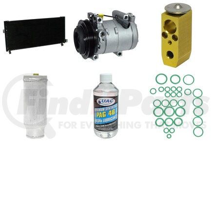 KT1686B by UNIVERSAL AIR CONDITIONER (UAC) - A/C Compressor Kit -- Compressor-Condenser Replacement Kit