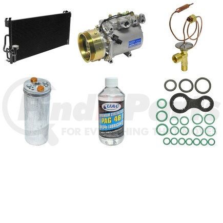 KT1677A by UNIVERSAL AIR CONDITIONER (UAC) - A/C Compressor Kit -- Compressor-Condenser Replacement Kit