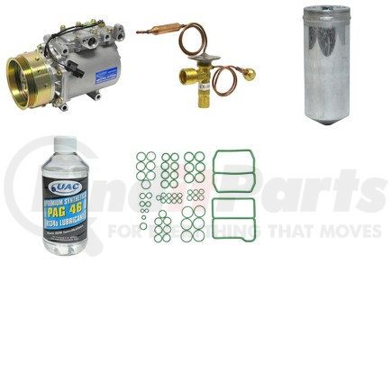 KT1678 by UNIVERSAL AIR CONDITIONER (UAC) - A/C Compressor Kit -- Compressor Replacement Kit