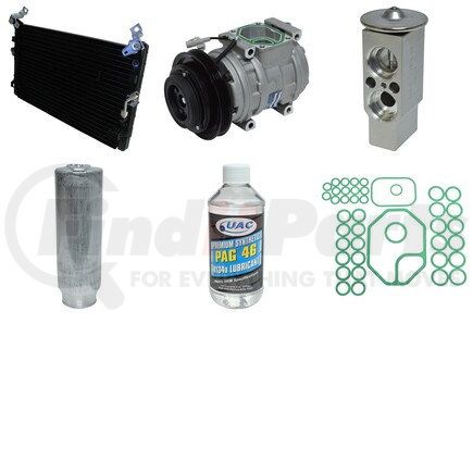 KT1688B by UNIVERSAL AIR CONDITIONER (UAC) - A/C Compressor Kit -- Compressor-Condenser Replacement Kit