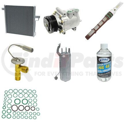 KT1691A by UNIVERSAL AIR CONDITIONER (UAC) - A/C Compressor Kit -- Compressor-Condenser Replacement Kit