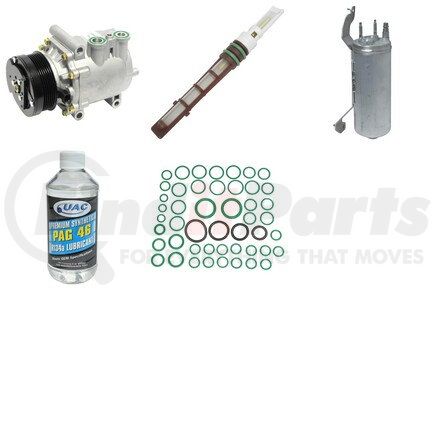 KT1693 by UNIVERSAL AIR CONDITIONER (UAC) - A/C Compressor Kit -- Compressor Replacement Kit