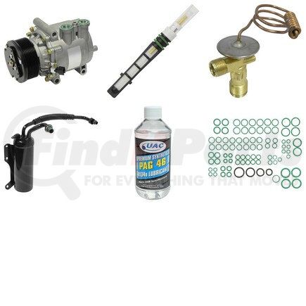 KT1701 by UNIVERSAL AIR CONDITIONER (UAC) - A/C Compressor Kit -- Compressor Replacement Kit