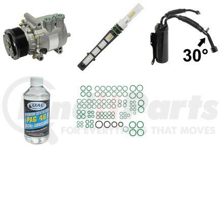 KT1706 by UNIVERSAL AIR CONDITIONER (UAC) - A/C Compressor Kit -- Compressor Replacement Kit