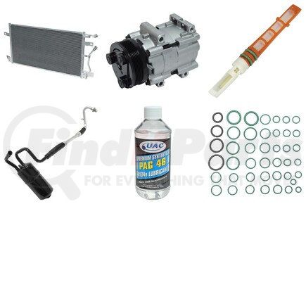 KT1711A by UNIVERSAL AIR CONDITIONER (UAC) - A/C Compressor Kit -- Compressor-Condenser Replacement Kit