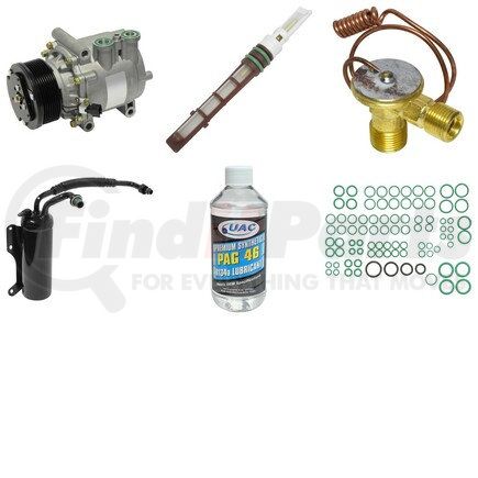 KT1709 by UNIVERSAL AIR CONDITIONER (UAC) - A/C Compressor Kit -- Compressor Replacement Kit