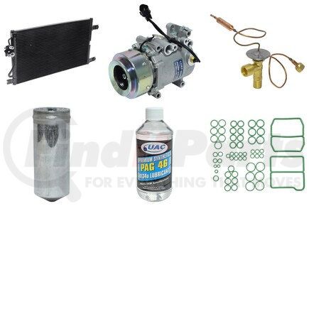 KT1718A by UNIVERSAL AIR CONDITIONER (UAC) - A/C Compressor Kit -- Compressor-Condenser Replacement Kit