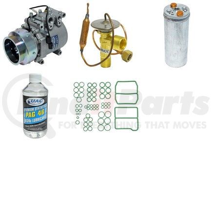 KT1744 by UNIVERSAL AIR CONDITIONER (UAC) - A/C Compressor Kit -- Compressor Replacement Kit