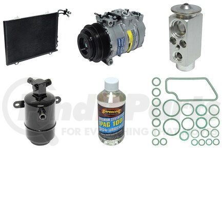 KT1786A by UNIVERSAL AIR CONDITIONER (UAC) - A/C Compressor Kit -- Compressor-Condenser Replacement Kit