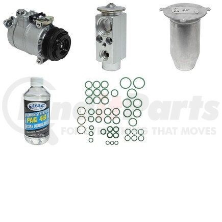 KT1796 by UNIVERSAL AIR CONDITIONER (UAC) - A/C Compressor Kit -- Compressor Replacement Kit