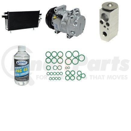 KT1846A by UNIVERSAL AIR CONDITIONER (UAC) - A/C Compressor Kit -- Compressor-Condenser Replacement Kit