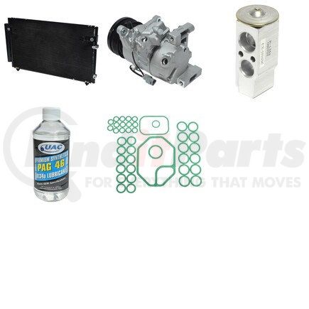 KT1866A by UNIVERSAL AIR CONDITIONER (UAC) - A/C Compressor Kit -- Compressor-Condenser Replacement Kit