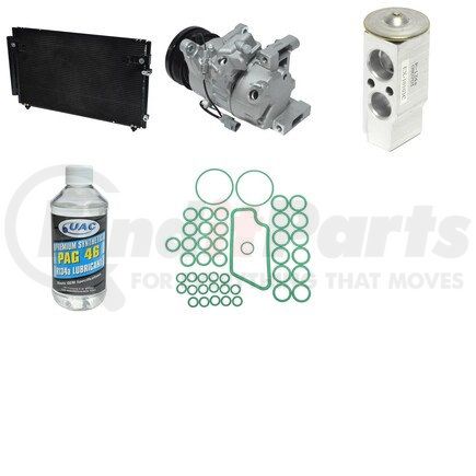 KT1867A by UNIVERSAL AIR CONDITIONER (UAC) - A/C Compressor Kit -- Compressor-Condenser Replacement Kit