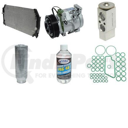 KT1974A by UNIVERSAL AIR CONDITIONER (UAC) - A/C Compressor Kit -- Compressor-Condenser Replacement Kit