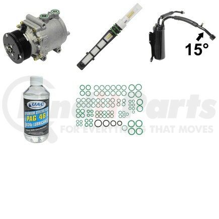 KT2016 by UNIVERSAL AIR CONDITIONER (UAC) - A/C Compressor Kit -- Compressor Replacement Kit