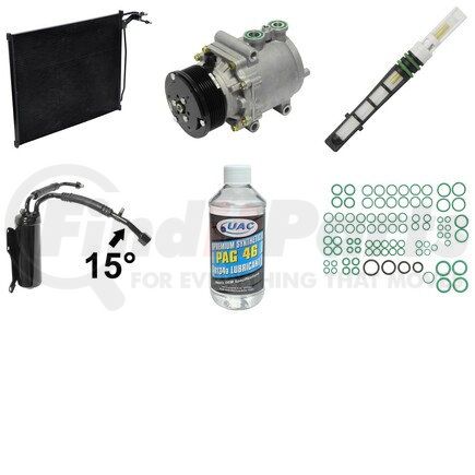 KT2016B by UNIVERSAL AIR CONDITIONER (UAC) - A/C Compressor Kit -- Compressor-Condenser Replacement Kit