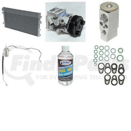 KT2051A by UNIVERSAL AIR CONDITIONER (UAC) - A/C Compressor Kit -- Compressor-Condenser Replacement Kit