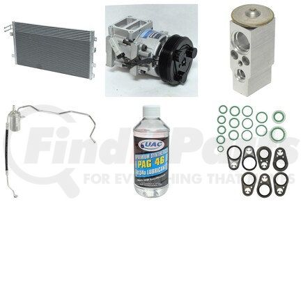 KT2051B by UNIVERSAL AIR CONDITIONER (UAC) - A/C Compressor Kit -- Compressor-Condenser Replacement Kit