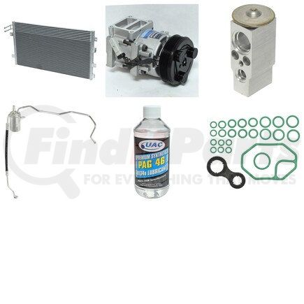 KT2055A by UNIVERSAL AIR CONDITIONER (UAC) - A/C Compressor Kit -- Compressor-Condenser Replacement Kit