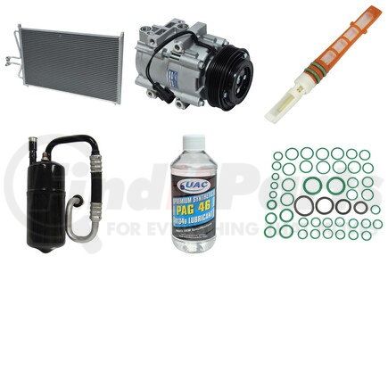 KT2066A by UNIVERSAL AIR CONDITIONER (UAC) - A/C Compressor Kit -- Compressor-Condenser Replacement Kit