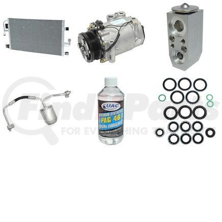 KT2185A by UNIVERSAL AIR CONDITIONER (UAC) - A/C Compressor Kit -- Compressor-Condenser Replacement Kit