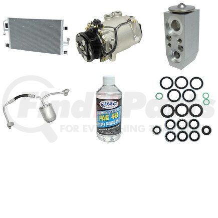 KT2186A by UNIVERSAL AIR CONDITIONER (UAC) - A/C Compressor Kit -- Compressor-Condenser Replacement Kit