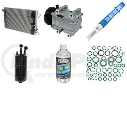 KT2196A by UNIVERSAL AIR CONDITIONER (UAC) - A/C Compressor Kit -- Compressor-Condenser Replacement Kit