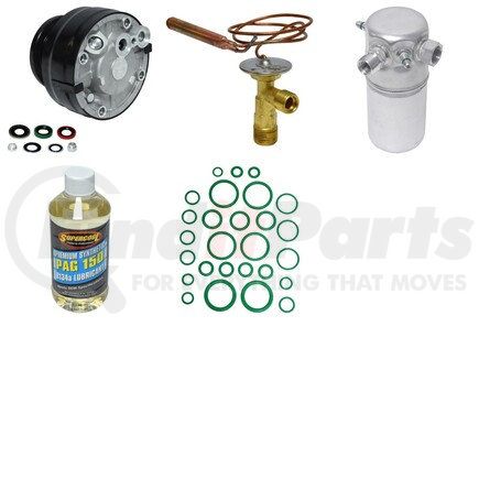 KT2385 by UNIVERSAL AIR CONDITIONER (UAC) - A/C Compressor Kit -- Compressor Replacement Kit