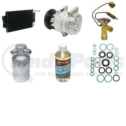 KT3555A by UNIVERSAL AIR CONDITIONER (UAC) - A/C Compressor Kit -- Compressor-Condenser Replacement Kit