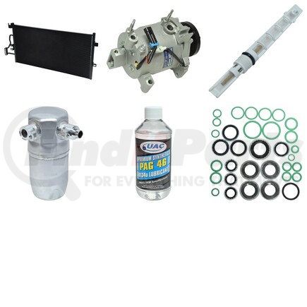 KT3571A by UNIVERSAL AIR CONDITIONER (UAC) - A/C Compressor Kit -- Compressor-Condenser Replacement Kit