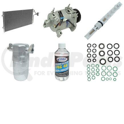 KT3572A by UNIVERSAL AIR CONDITIONER (UAC) - A/C Compressor Kit -- Compressor-Condenser Replacement Kit