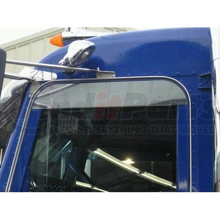 P-1068PL by ARANDA - PETERBILT 5 INCH  CHOP TOP DOOR TRIM FOR CAB MOUNTED MIRROR Steel-Paint Lock