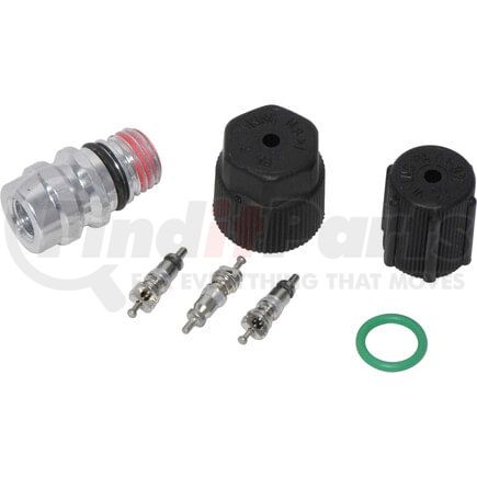 VC2901 by UNIVERSAL AIR CONDITIONER (UAC) - A/C System Valve Core and Cap Kit -- Valve and Cap Kit