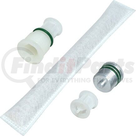 RD11244KTC by UNIVERSAL AIR CONDITIONER (UAC) - A/C Receiver Drier / Desiccant Element Kit -- Header and Desiccant Bag Kit